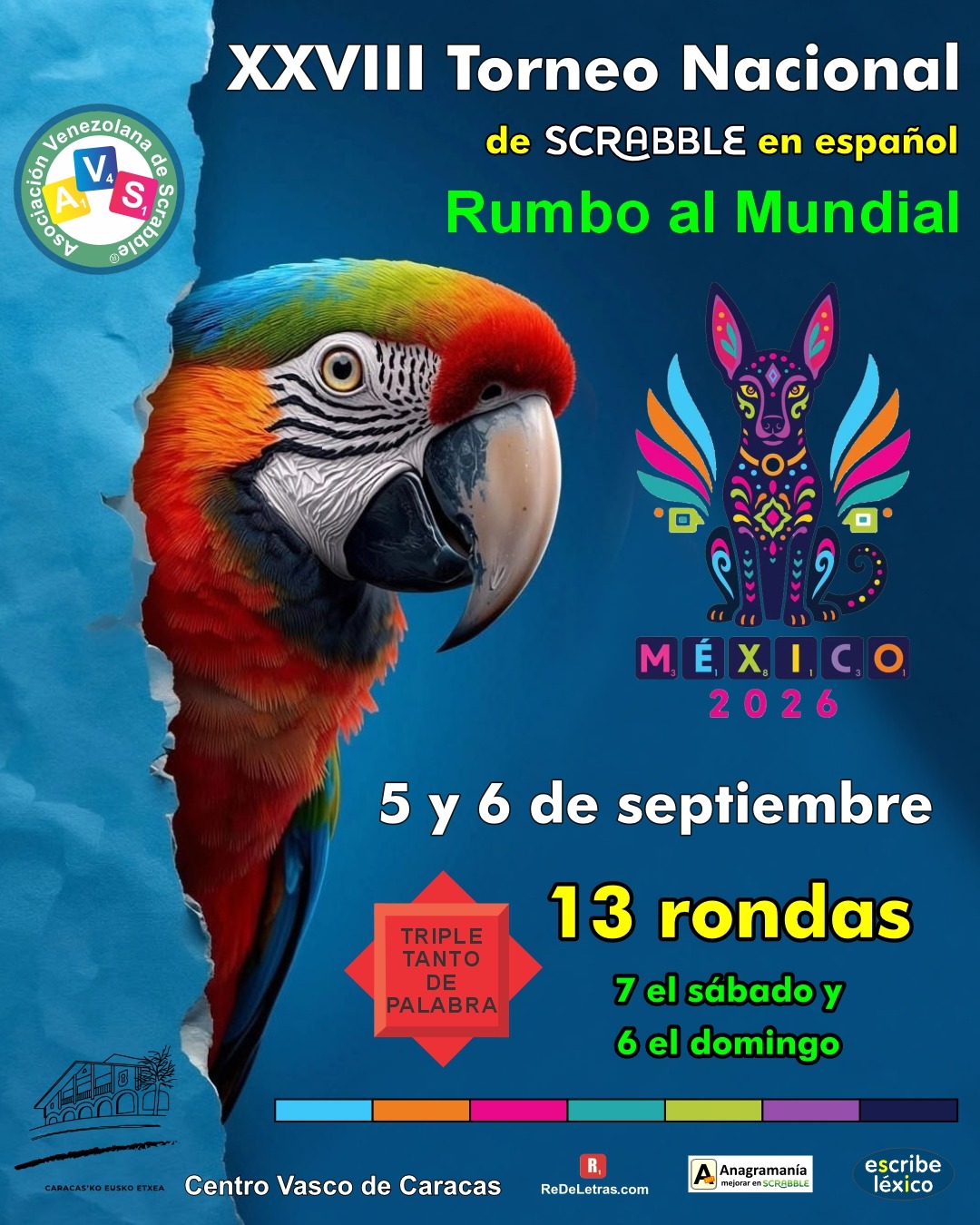 Afiche XXVIII Torneo Nacional Rumbo al Mundial México 2026